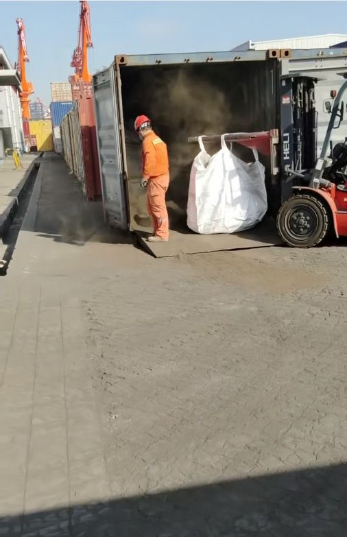 New cargo arrive at Qingdao port